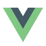 Vue.js logo-tech